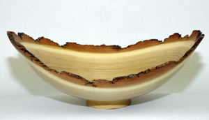 Typical Natural Edge Bowl - Black Locust